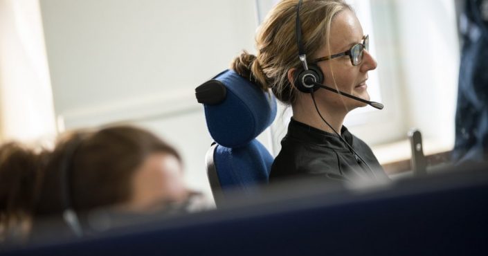 Devon & Cornwall Police call handlers