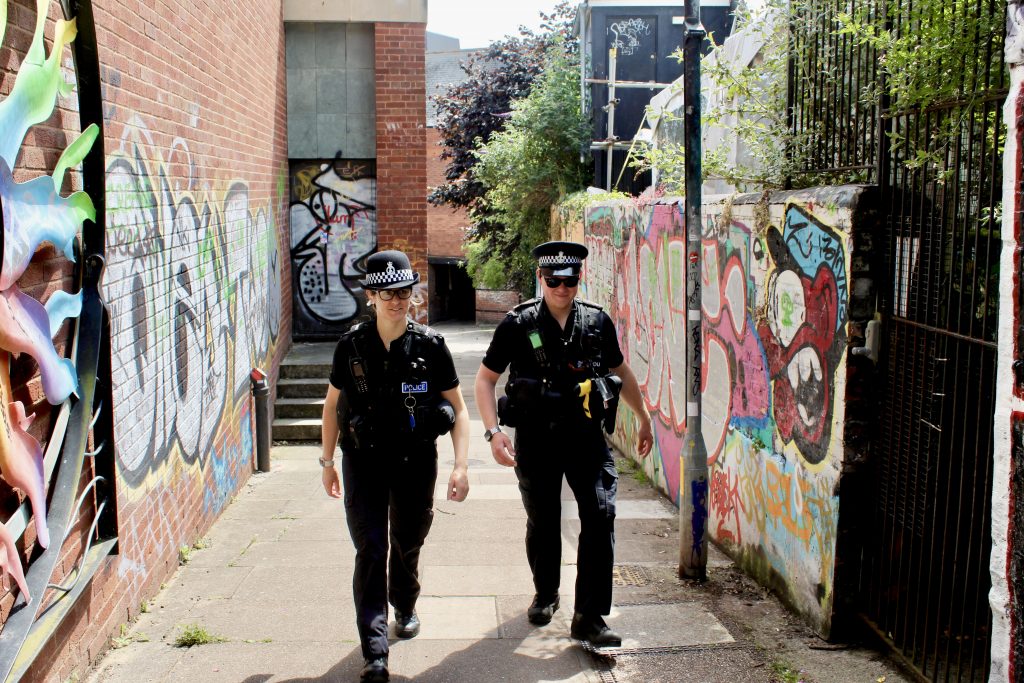 Tackling town centre antisocial behaviour remains a priority