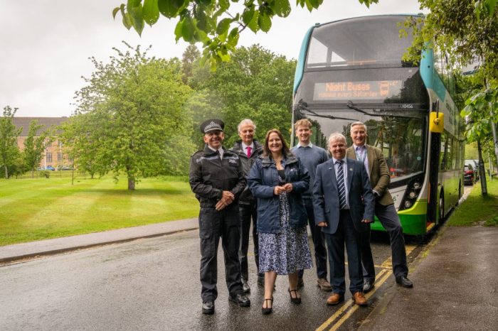 Successful ‘night bus’ scheme funded by Commissioner to run again this year 