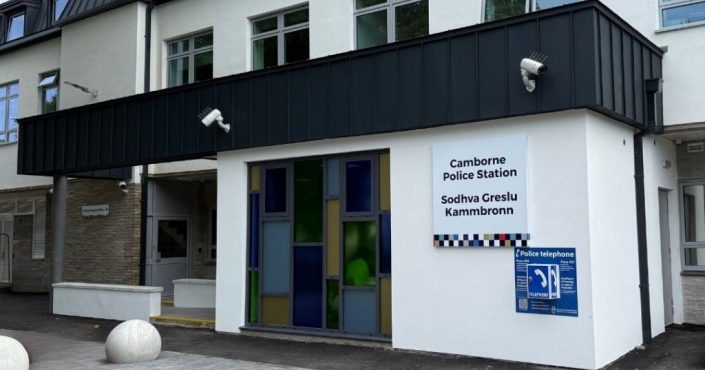 The new Camborne Police Enquiry Office