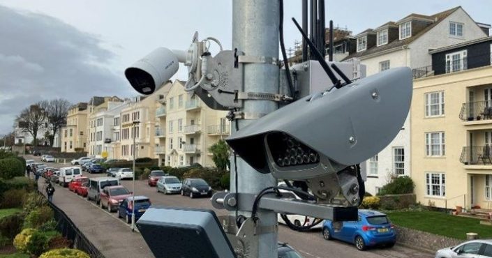 The noise camera in Exmouth