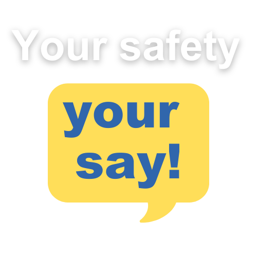Your safety your say logo