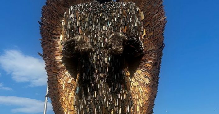 The Knife Angel sculpture