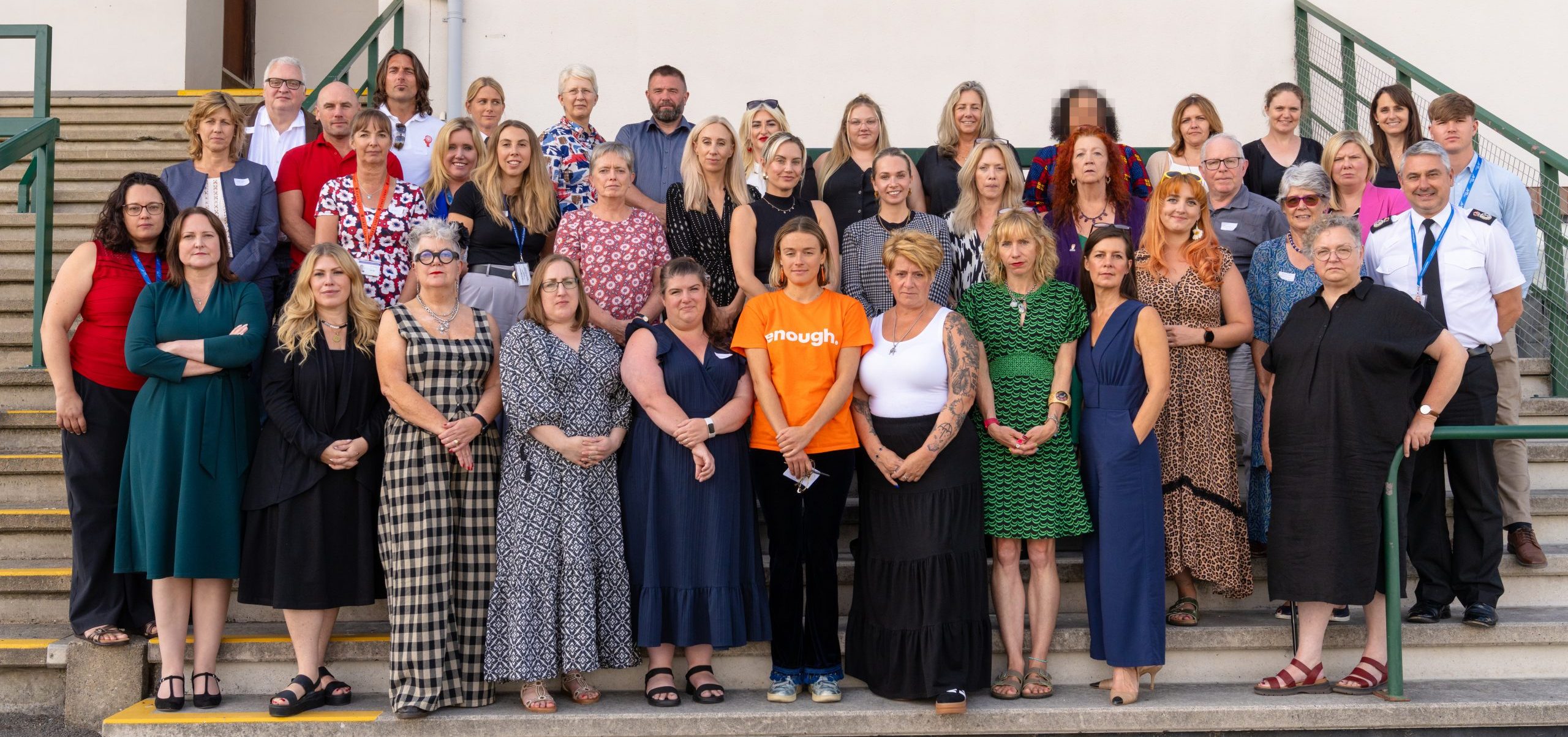Police and Crime Commissioner Alison Hernandez and Devon & Cornwall Police Chief Constable James Vaughan with partners at a violence against women and girls workshop