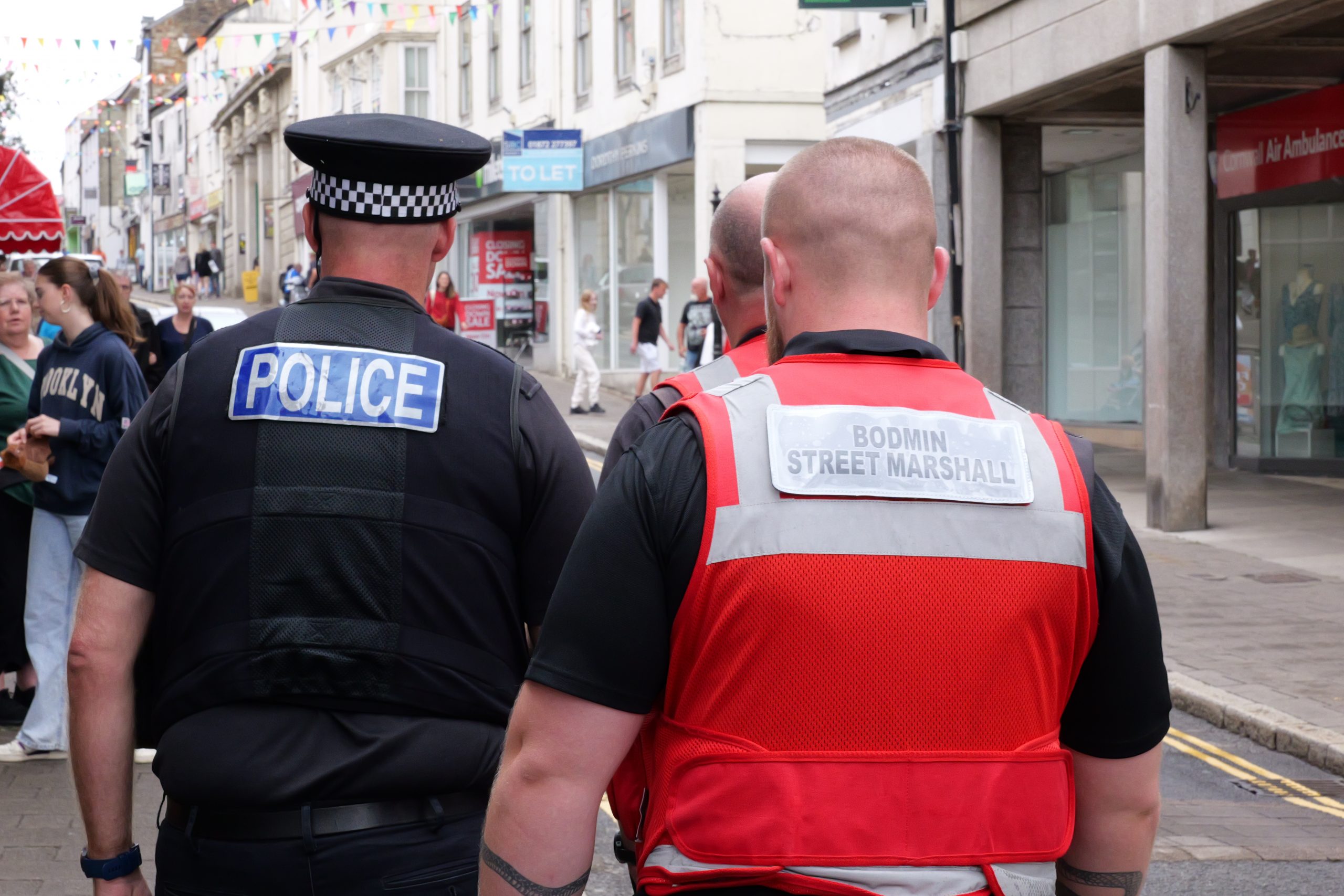 Commissioner’s funding boost will help keep street marshals on patrol in 15 Devon and Cornwall towns this summer 