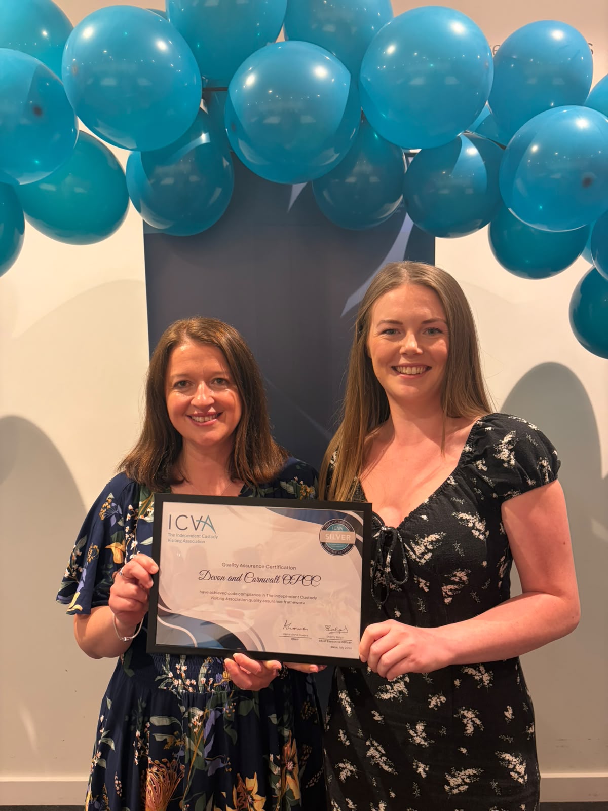 Independent custody visiting scheme in Devon and Cornwall wins national award